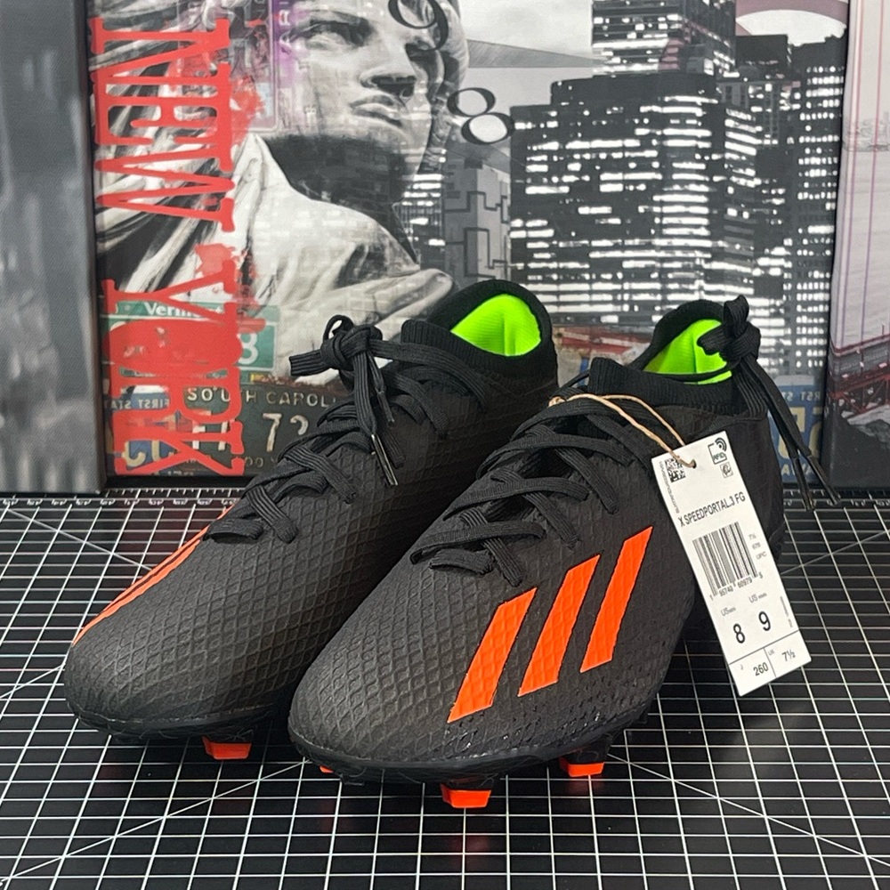 ADIDAS x SPEEDPORTAL .3 FG MNS 8 / WMNS 9 SOCCER CLEATS NEW